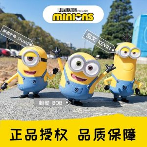 4 Figurines De Minions Pour Voiture, Figurines D’Animation, Jouets En Boîte Surprise Pour Enfants, Bob En Version Officielle.  | Jouets D’Animation Pour Enfants Jouets D'Animation Pour Enfants Jouets D'Animation Pour Enfants