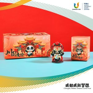 Boîte À Surprises De Figurines De Changement De Visage De L’Opéra De Sichuan, Mascotte Rongbao, Panda, Produit Culturel Commémoratif.  | Boîte Mystère Tendance Boîte Mystère Tendance Boîte Mystère Tendance