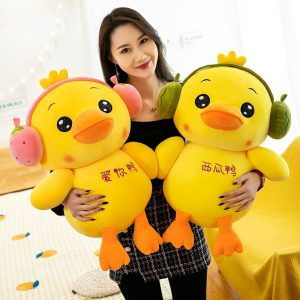 Cadeau En Peluche De Canard, Poupée En Tissu, Jouet Pour Enfants, Jouet En Peluche, Cadeau De Saint-Valentin Pour Les Filles, J’Adore Les Canards.  | Jouet En Peluche Pour Enfants Jouet En Peluche Pour Enfants Jouet En Peluche Pour Enfants