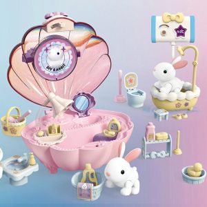 Cadeaux D’Anniversaire Pour Enfants, Jouets Éducatifs Pour Filles De 3 À 6 Ans, Poupées, Animaux De Compagnie, Mignon Petit Lapin, Maison En Coquillage.  | Jouet De Poupée Pour Enfants Jouet De Poupée Pour Enfants Jouet De Poupée Pour Enfants