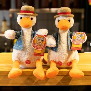 Canard En Peluche Parlant, Canard Marrant, Jouet Pour Enfants, Peluche De Canard, Canard Qui Répète, Canard À La Mode, Cadeau Original.  | Jouet En Peluche Pour Enfants Jouet En Peluche Pour Enfants Jouet En Peluche Pour Enfants