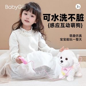 Chien En Peluche Interactif Qui Marche, Aboie Et Parle – Jouet Électrique Réaliste Pour Enfants, Idéal Pour Les Filles.  | Jouet En Peluche Pour Enfants Jouet En Peluche Pour Enfants Jouet En Peluche Pour Enfants