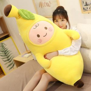 Coussin Banane Mignon En Grande Taille, Jouet En Peluche Allongé Pour Dormir, Poupée En Tissu Ultra Douce Pour Filles, Parfait Pour La Chambre.  | Jouet En Peluche Pour Enfants Jouet En Peluche Pour Enfants Jouet En Peluche Pour Enfants