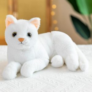 Coussin En Forme De Chaton, Peluche Mignonne, Poupée En Tissu, Jouet En Peluche Réaliste Pour Enfants, Cadeau Apaisant Pour Filles.  | Jouet En Peluche Pour Enfants Jouet En Peluche Pour Enfants Jouet En Peluche Pour Enfants