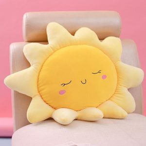 Coussin En Forme De Nuage Avec Tournesol Ins, Peluche Pour Fenêtre, Coussin Décoratif Pour Canapé, Oreiller Pour Voiture, Décoration Pour Chambre D’Enfants Et Jardin D’Enfants.  | Jouet En Peluche Pour Enfants Jouet En Peluche Pour Enfants Jouet En Peluche Pour Enfants