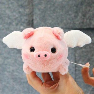 Doudou En Peluche Adorable Avec Une Queue Qui Remue, Jouet En Peluche Pour Enfants, Cochon, Panda, Petit Ours Et Lapin.  | Jouet De Poupée Pour Enfants Jouet De Poupée Pour Enfants Jouet De Poupée Pour Enfants