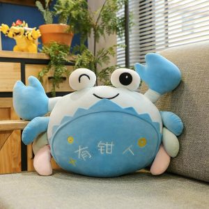 Jouet En Peluche De Petit Crabe Original, Coussin Mignon Pour Dormir, Grande Peluche, Cadeau Pour La Fête Des Enfants Du 1Er Juin.  | Jouet En Peluche Pour Enfants Jouet En Peluche Pour Enfants Jouet En Peluche Pour Enfants