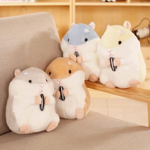 Jouet En Peluche Hamster Mignon, Poupée En Tissu, Petit Coussin À Câliner Pour Dormir, Cadeau D’Anniversaire Pour Les Filles À L’Occasion De La Fête Des Enfants.  | Jouet En Peluche Pour Enfants Jouet En Peluche Pour Enfants Jouet En Peluche Pour Enfants