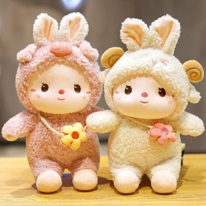 Jouet En Peluche Lapin Adorable, Poupée De Lit, Coussin À Câliner, Cadeau D’Anniversaire Pour Filles.  | Jouet En Peluche Pour Enfants Jouet En Peluche Pour Enfants Jouet En Peluche Pour Enfants