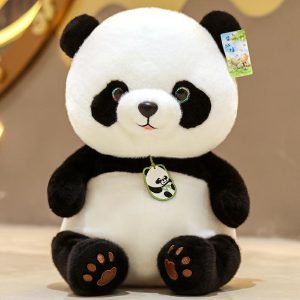 Jouet En Peluche Panda Mignon, Peluche Panda Géant Réaliste, Coussin D’Accompagnement Pour Dormir, Cadeau D’Anniversaire Pour Enfants Garçons Et Filles.  | Jouet En Peluche Pour Enfants Jouet En Peluche Pour Enfants Jouet En Peluche Pour Enfants