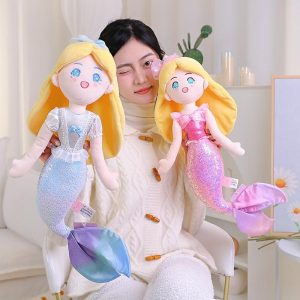 Jouet En Peluche Sirène Princesse Mignonne, Poupée Sirène Petite Taille, Doudou Apaisant, Cadeau Pour Enfants Aquatique.  | Jouet En Peluche Pour Enfants Jouet En Peluche Pour Enfants Jouet En Peluche Pour Enfants