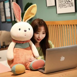 Lapin En Peluche Doux Et Mignon, Jouet Pour Enfants, Coussin D’Accompagnement Pour Dormir, Poupée En Tissu Pour Filles.  | Jouet En Peluche Pour Enfants Jouet En Peluche Pour Enfants Jouet En Peluche Pour Enfants