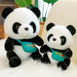 Panda En Peluche, Jouet En Peluche, Adorable Peluche De Panda Réaliste, Poupée En Tissu Pour Enfants, Cadeau D’Anniversaire Pour Filles.  | Jouet En Peluche Pour Enfants Jouet En Peluche Pour Enfants Jouet En Peluche Pour Enfants