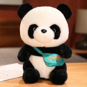 Panda En Peluche Mignon, Jouet Souvenir, Porte-Clés, Fleurs Réalistes, Cadeau D’Anniversaire Pour Enfants.  | Jouet En Peluche Pour Enfants Jouet En Peluche Pour Enfants Jouet En Peluche Pour Enfants