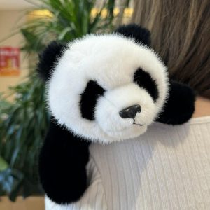 Panda En Peluche Réaliste, Adorable Ours Polaire, Jouet En Peluche Pour Enfants, Coussin D’Oreiller Pour Dormir, Peluche Cadeau D’Anniversaire.  | Jouet En Peluche Pour Enfants Jouet En Peluche Pour Enfants Jouet En Peluche Pour Enfants