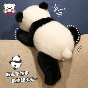 Panda En Peluche Réaliste, Jouet En Peluche Géant, Poupée En Tissu Pour Enfants, Cadeau Pour Filles, Coussin D’Oreiller Pour Dormir.  | Jouet En Peluche Pour Enfants Jouet En Peluche Pour Enfants Jouet En Peluche Pour Enfants