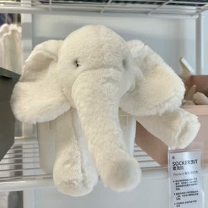 Peluche D’Éléphant Douce Et Mignonne Pour Enfants, Poupée D’Accompagnement Pour Le Sommeil, Jouet En Peluche Adorable, Coussin D’Apaisement, Cadeau Idéal.  | Jouet En Peluche Pour Enfants Jouet En Peluche Pour Enfants Jouet En Peluche Pour Enfants