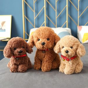 Peluche De Chien Teddy Réaliste, Jouet En Peluche Adorable Pour Animaux De Compagnie, Poupée De Chien Mignonne, Doudou Pour Filles, Cadeau Pour Enfants.  | Jouet En Peluche Pour Enfants Jouet En Peluche Pour Enfants Jouet En Peluche Pour Enfants