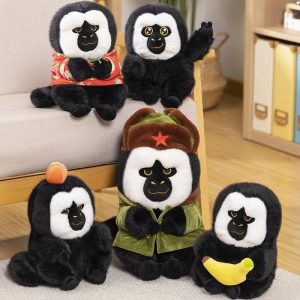 Peluche De Singe Dudou À Face Blanche Du Zoo De Hongshan, Jouet En Peluche Gorille, Coussin Pour Enfants, Cadeau.  | Jouet En Peluche Pour Enfants Jouet En Peluche Pour Enfants Jouet En Peluche Pour Enfants