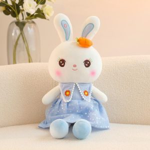 Peluche Lapin Mignon En Robe, Coussin Adorable Pour Enfants, Jouet En Peluche Carotte Pour Filles Et Garçons.  | Jouet En Peluche Pour Enfants Jouet En Peluche Pour Enfants Jouet En Peluche Pour Enfants