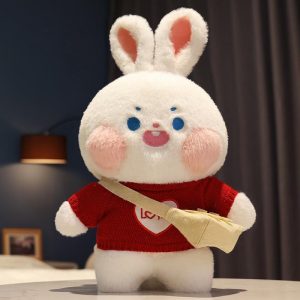 Peluche Lapin Mignon, Jouet En Peluche Petit Lapin, Poupée Petit Lapin Blanc, Coussin Doudou Pour Filles, Oreiller Pour Enfants.  | Jouet De Poupée Pour Enfants Jouet De Poupée Pour Enfants Jouet De Poupée Pour Enfants