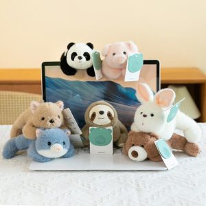 Peluche Officielle De Petit Animal Mignon : Cochon, Petit Chien, Ours Brun, Petit Lapin Blanc, Peluche Allongée, Poupée En Tissu Pour Apaiser Les Enfants Pendant Leur Sommeil.  | Jouet En Peluche Pour Enfants Jouet En Peluche Pour Enfants Jouet En Peluche Pour Enfants