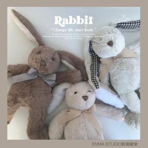 Enma Studio Adorable Peluche De Lapin Ins, Cadeau D’Anniversaire Et De Saint-Valentin, Jouet En Peluche Pour Enfants, Compagnon De Sommeil.  | Jouet En Peluche Pour Enfants Jouet En Peluche Pour Enfants Jouet En Peluche Pour Enfants