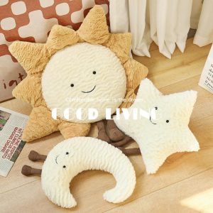 Peluche Étoile, Soleil, Lune En Peluche Douce Et Mignonne Pour Filles, Coussin D’Endormissement Pour Enfants, Cadeau Idéal.  | Jouet En Peluche Pour Enfants Jouet En Peluche Pour Enfants Jouet En Peluche Pour Enfants